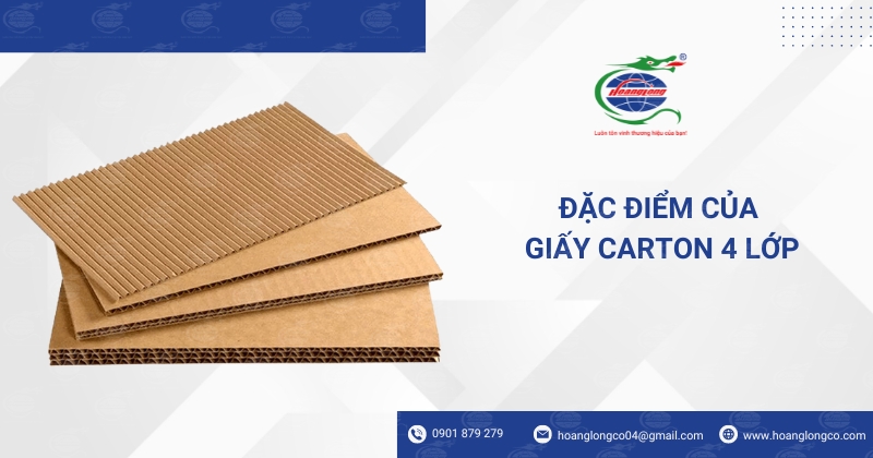 Đặc điểm của giấy carton 4 lớp