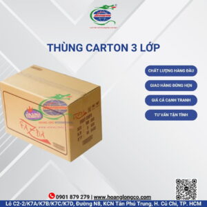 Thùng carton 3 lớp