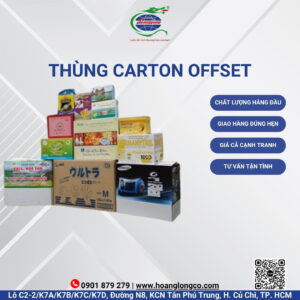 Thung carton offset