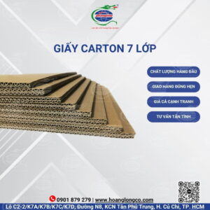 Giấy carton 7 lớp