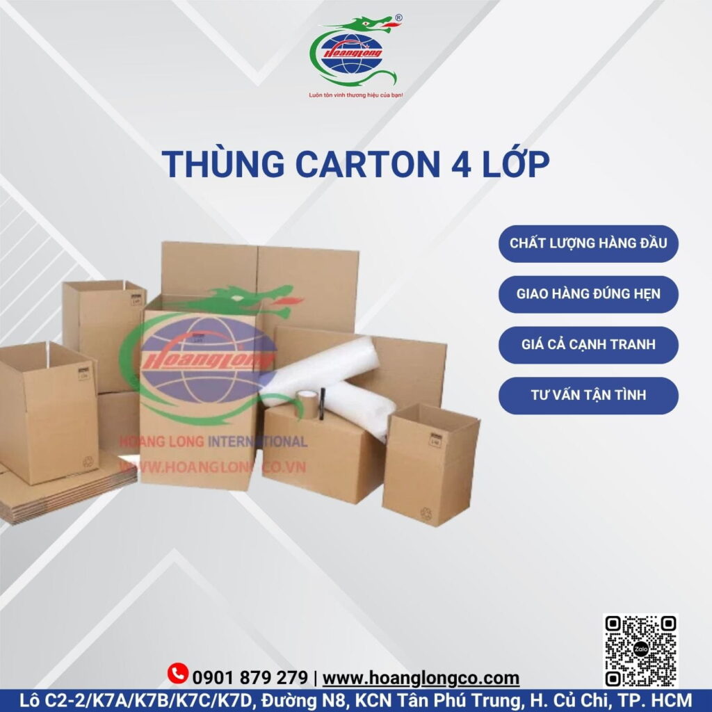 Thùng carton 4 lớp