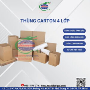 Thùng carton 4 lớp