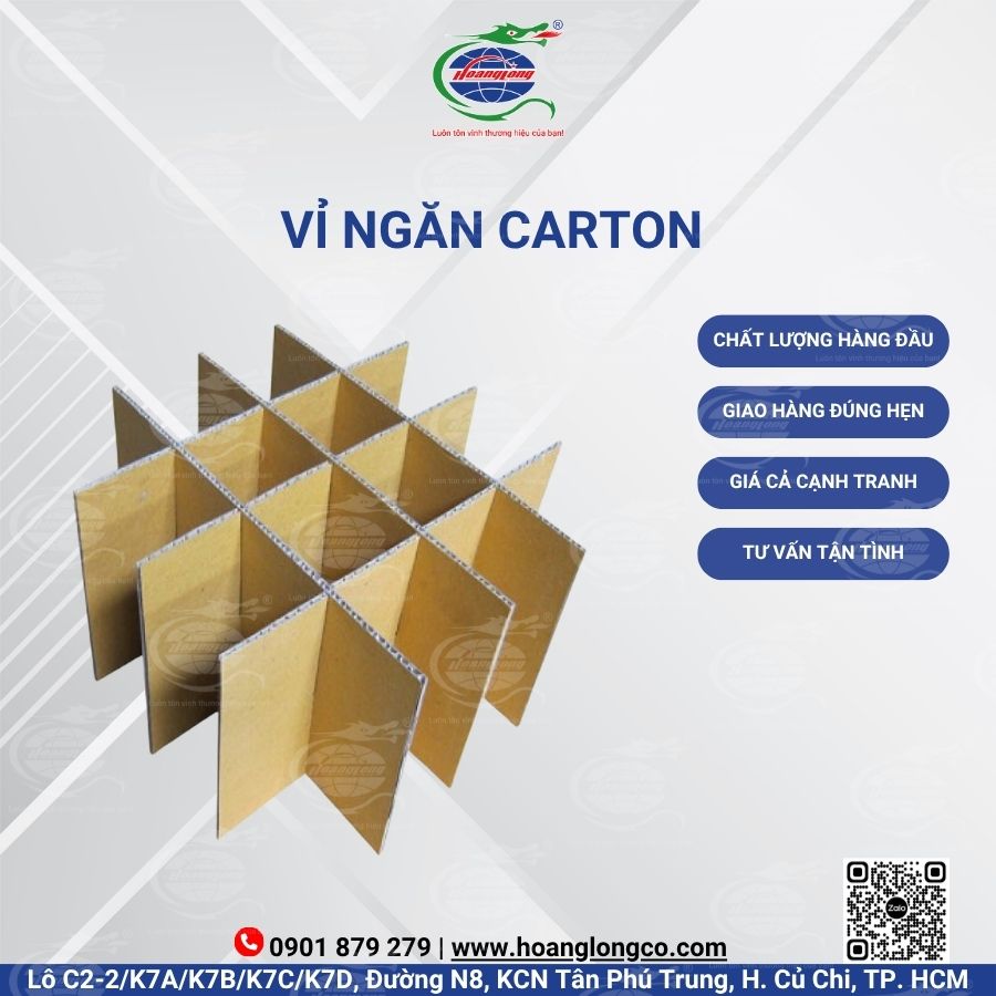 Vỉ ngăn carton