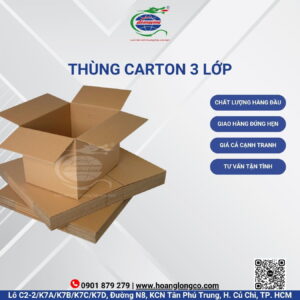 Thùng carton 3 lớp