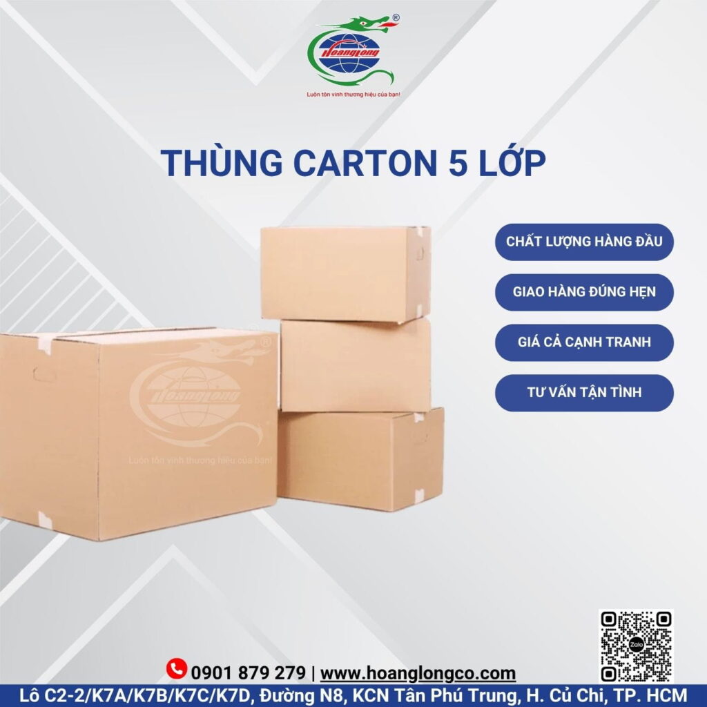 Thùng carton 5 lớp