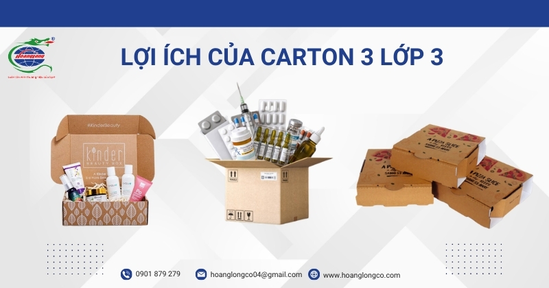 Lợi Ích Của Carton 3 Lớp E