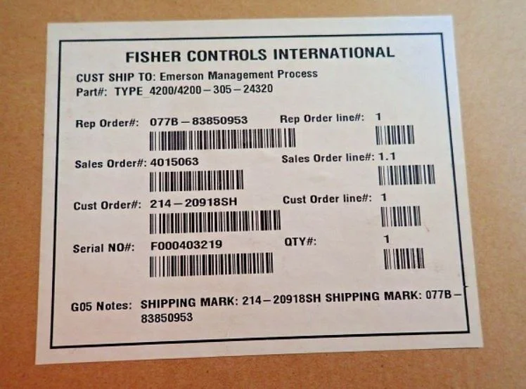 Những thông tin cần có được in trên shipping mark
