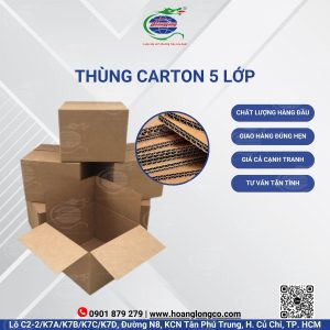 Thùng carton 5 lớp