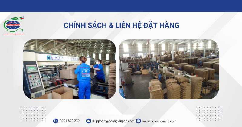 Chính Sách & Liên Hệ Đặt Hàng