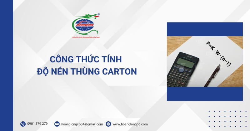 Công thức tính độ nén thùng carton