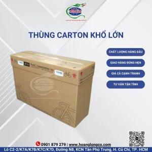 Thùng carton khổ lớn