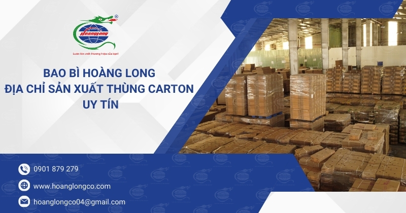 Top 5 Công Ty Sản Xuất Thùng Carton Quận 1 Uy Tín Tp Hcm