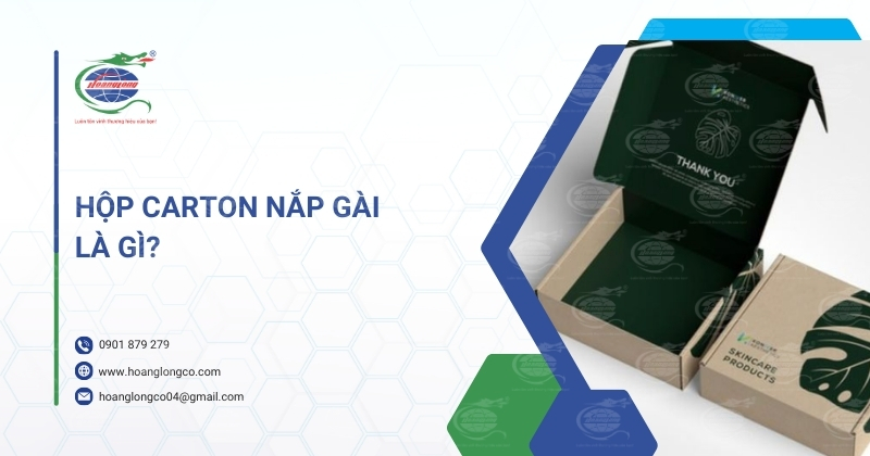 Hộp carton nắp gài là gì