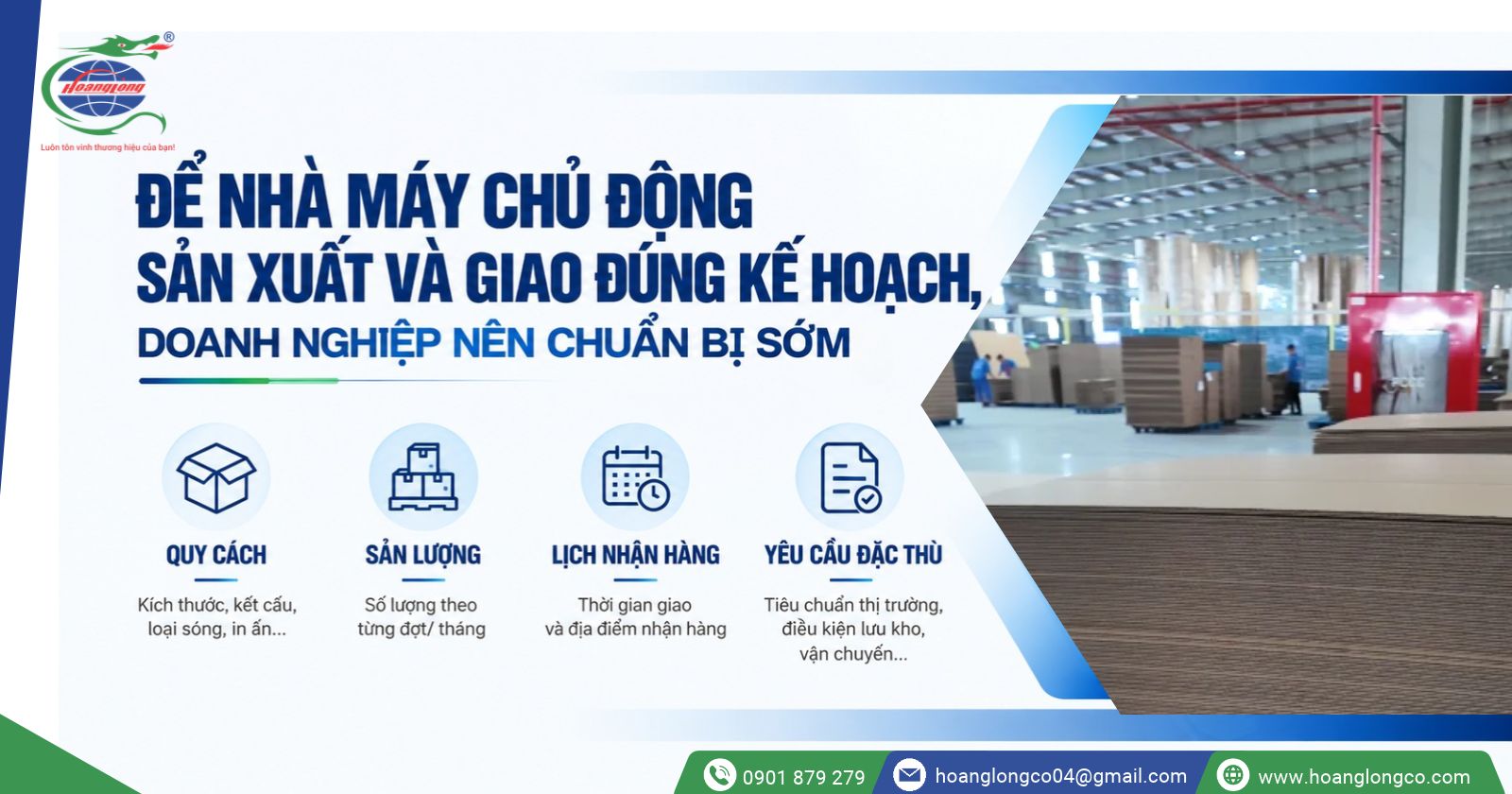 Cần chuẩn bị gì trước khi đặt thùng carton tại Long An